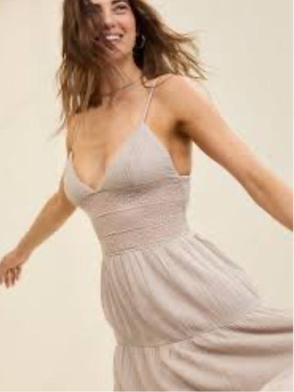 aerie Lace Mix Midaxi Stone Harbor  Dress - Picture 4 of 6